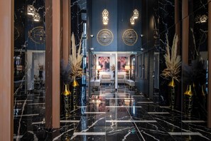 施設の正面
