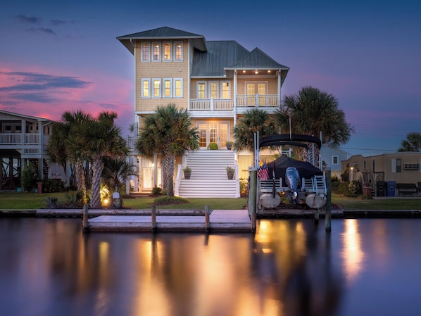Sunset Boat Dock