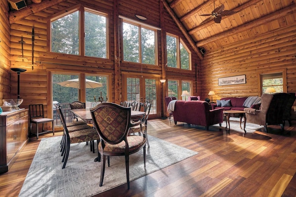Dining Room and Living Room