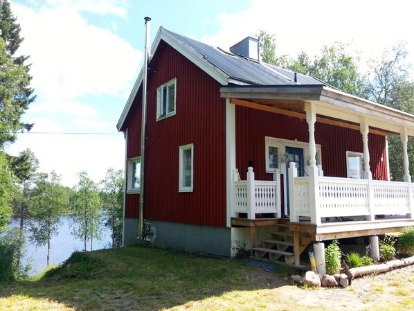 View to the lake from house