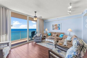 Living Area With Gulf View