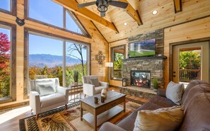 Main Level Open Living Space