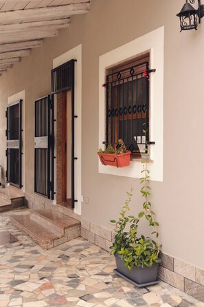 Exterior detail
