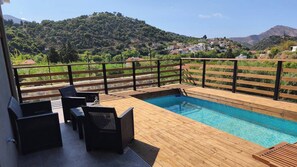 Pool - looking towards Fodele