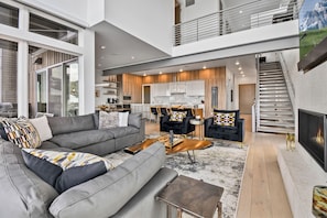 Second floor - living room