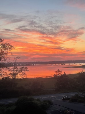 SUNSET VIEW FROM DECK