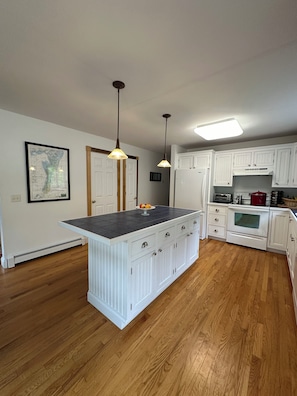 Kitchen with Island and Seating