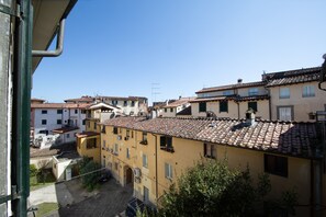 Blick von der Unterkunft
