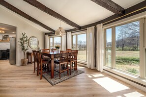 8-person dining - room for everyone