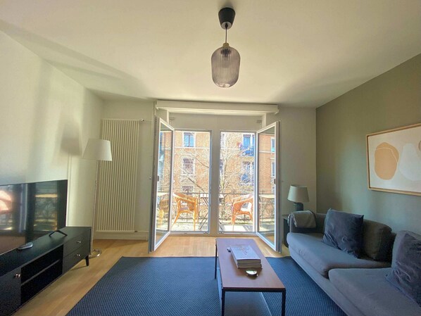A picturesque view of the living room