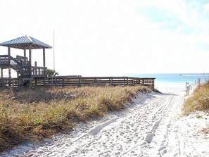 Head down to the beach