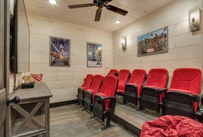 Bluemoon Ridge's theater room