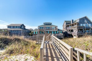 Oceanfront Exterior and Private Beach Access