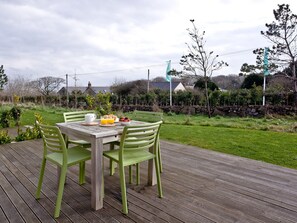Patio | Una Argentum 63 - St Ives Resort, Carbis Bay, near St Ives
