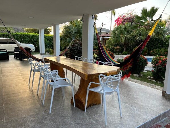 Restaurang utomhus