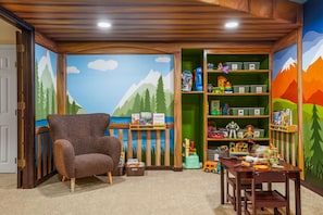 Teddy bear adult chair to cozy up in and relax or read a book to the kids