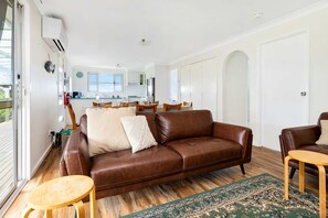 Upper level living space