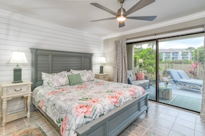 Watch the sunrise from the comfort of the master suite.