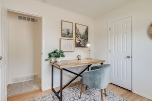 Work in style at the dedicated workspace