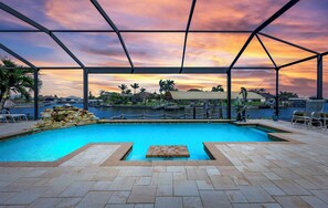 Waterfront pool