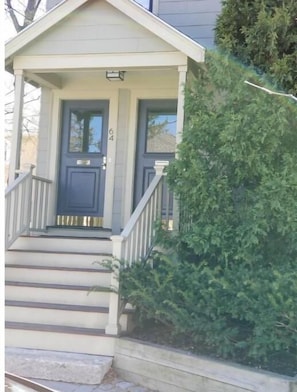 64 is the door on the left