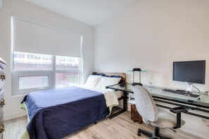 Relax in a plush bed with hotel-quality sheets & duvets.