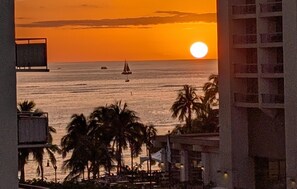 Vue depuis l’hébergement