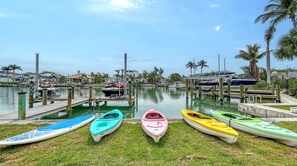 Kayaks and Paddleboard