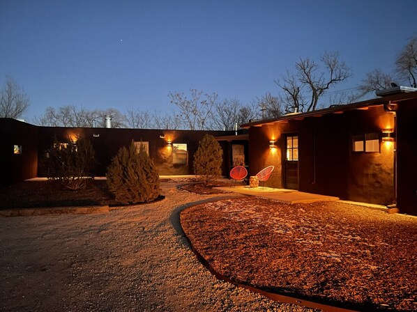 La Dea is a collection of 6 suites on a walled-in 1 acre compound in Midtown Santa Fe