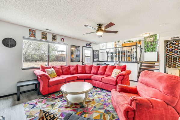 Rock and Roll living room