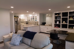 Living Area to Kitchen/Dining