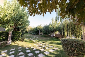 View of the garden