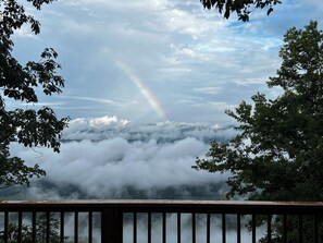above the clouds