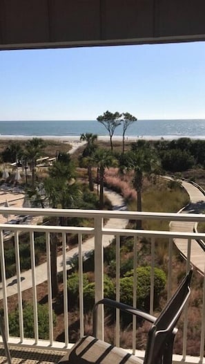 balcony view each morning and sunset
