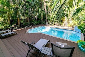 Lounge and relax by your own pool