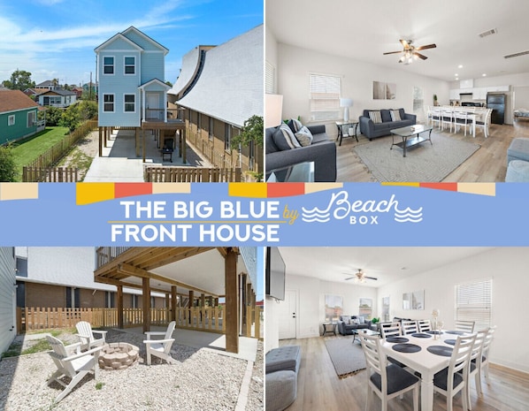 Welcome to The Big Blue: Front House by BeachBox