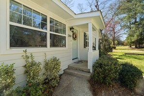 Front door steps