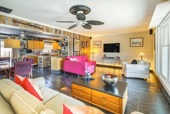 Lewes Vacation Rental | 3BR | 2BA | Steps Required | 1,800 Sq Ft