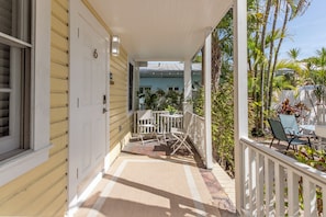 Private Patio and Sitting Area
