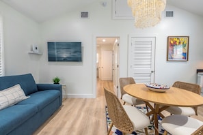 Living Room and Sofa Bed; HD TV
