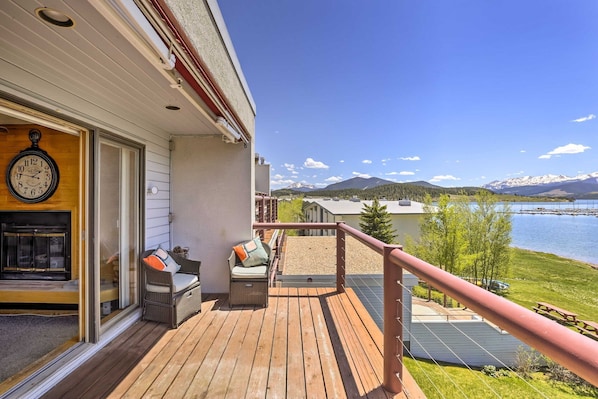 Summer veiw from privated deck 1