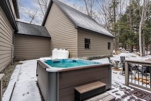 Bain à remous extérieur