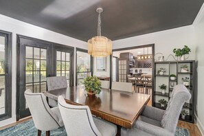There are plenty of dining and seating areas for the entire group including a formal dining room with seating for 6. 