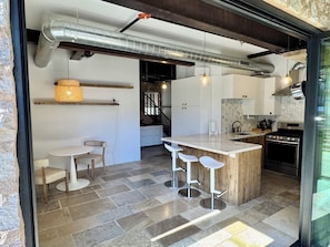 Kitchen from jsut outside La Cantina doors