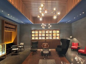 Sala de estar en el lobby