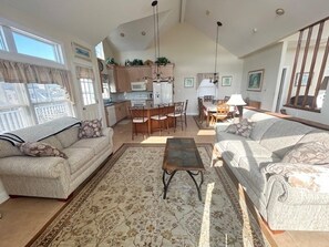Living Space 1 off kitchen