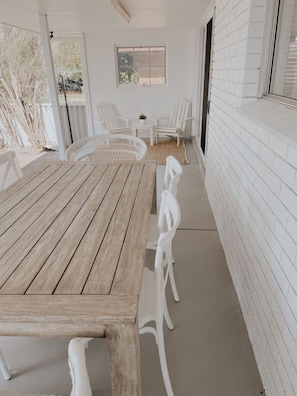 Outdoor dining