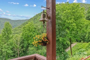 Embrace stunning mountain views from your private balcony, lush greenery all around!