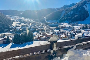 Blick von der Unterkunft