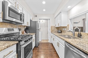 A fully-equipped kitchen for your culinary needs.